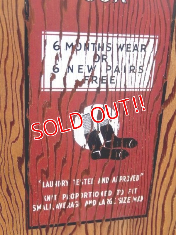 画像6: dp-180110-02 Bachelor's Friend Sox / Vintage Wood Rack