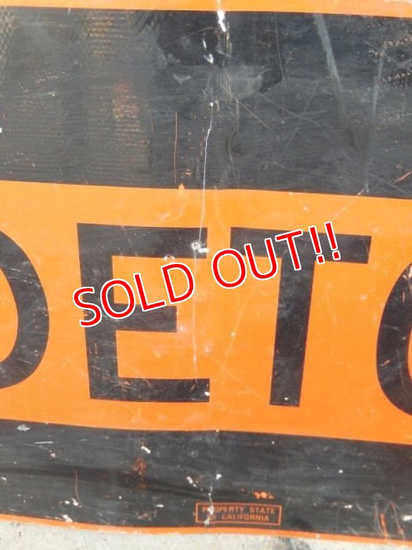 画像5: dp-171206-80 DETOUR Road Sign