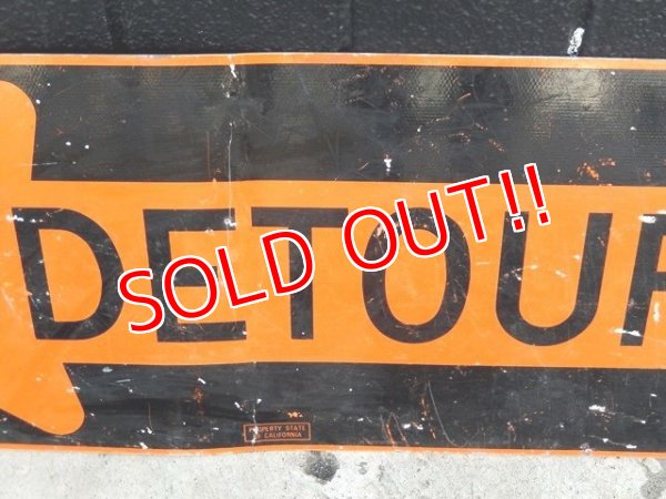 画像3: dp-171206-80 DETOUR Road Sign