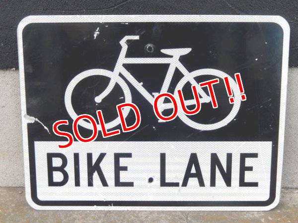 画像1: dp-180110-34 BIKE LANE Rod Sign