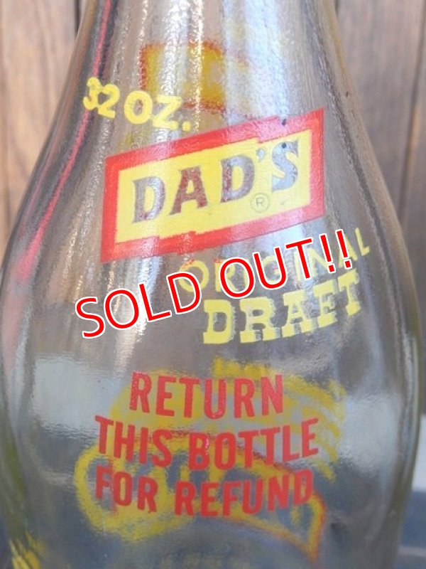 画像3: dp-180110-28 DAD'S Root Beer / 1960's-1970's 32 oz Bottle
