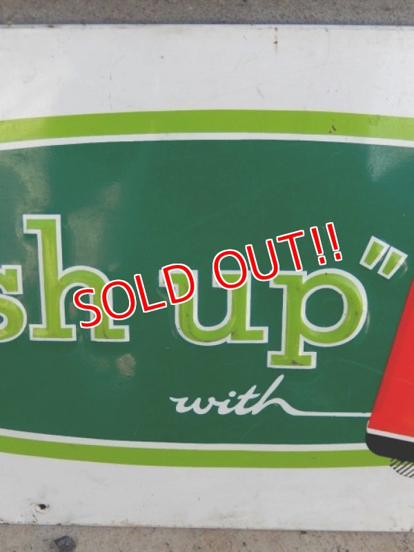 画像4: dp-171206-41 7up / 1960's Metal Sign