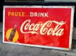 画像1: dp-171206-42 Coca Cola / 1948 Metal Sign