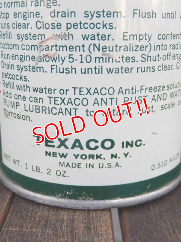 画像7: dp-171206-69 TEXACO / 1950's Heavy Duty Radiator Cleaner Can