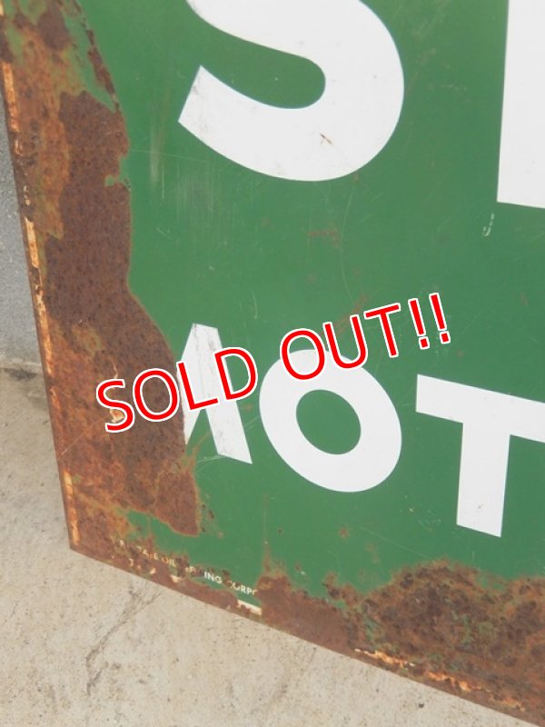 画像8: dp-171206-40 Quaker State / 1940's W-side Metal Sign