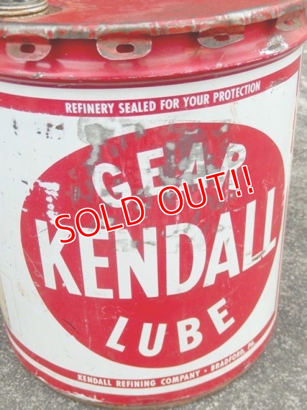 画像3: dp-171206-56 Kendall / 1974 5 Gallon Oil Can