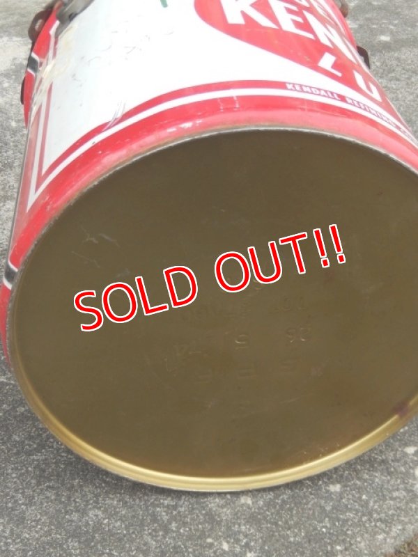 画像8: dp-171206-56 Kendall / 1974 5 Gallon Oil Can