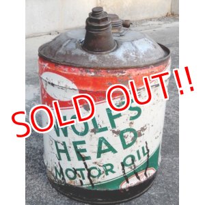 画像: dp-180110-31 WOLF'S HEAD / Vintage 5 Gallon Oil Can
