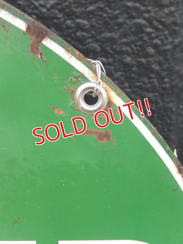 画像7: dp-171206-40 Quaker State / 1940's W-side Metal Sign