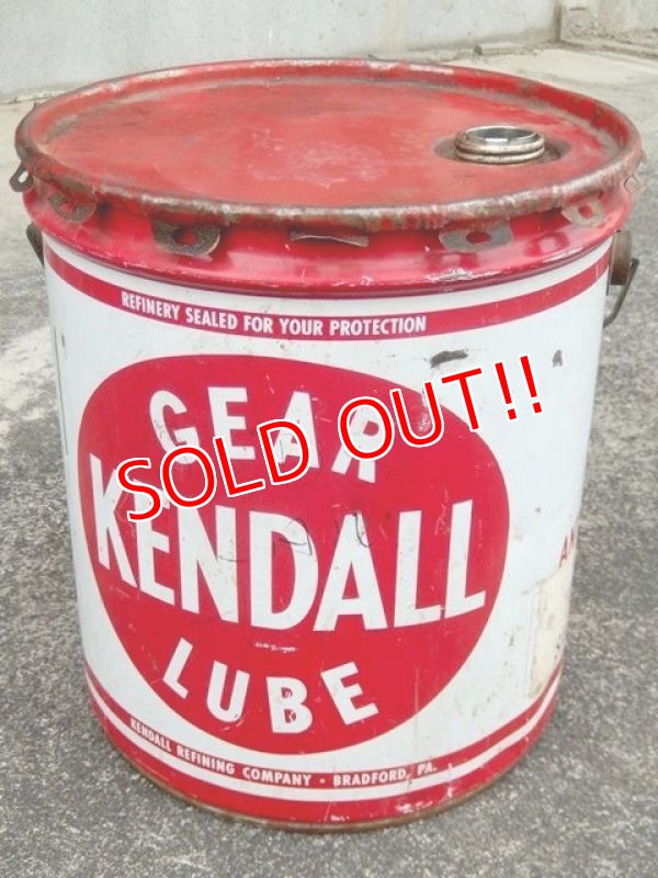 画像1: dp-171206-56 Kendall / 1974 5 Gallon Oil Can