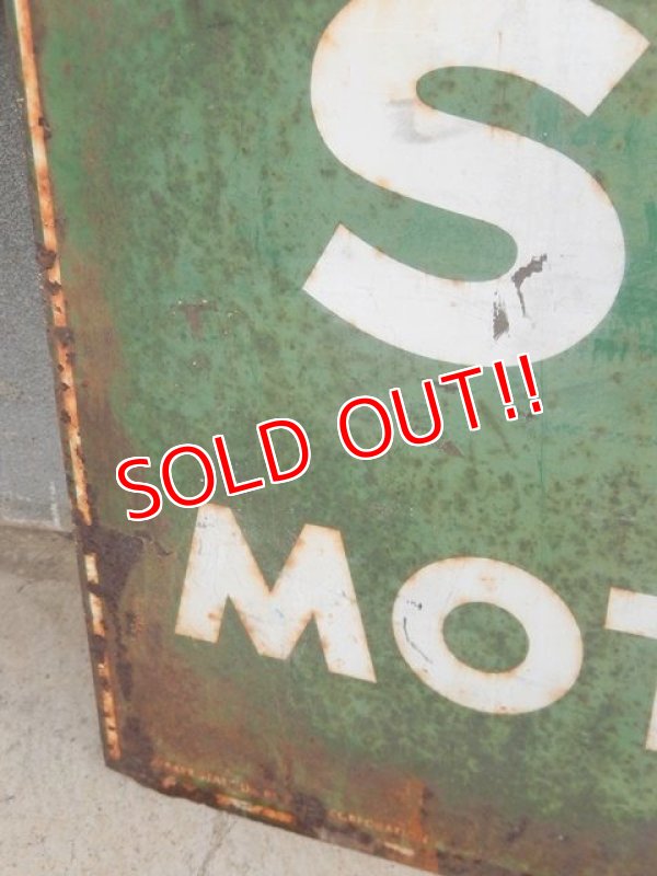 画像6: dp-171206-40 Quaker State / 1940's W-side Metal Sign