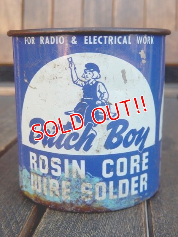 画像1: dp-180110-25 Dutch Boy / Vintage Rosin Core Wire Solder