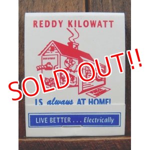 画像: dp-180110-22 Reddy Kilowatt / 1970's Match Book