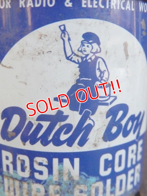 画像2: dp-180110-25 Dutch Boy / Vintage Rosin Core Wire Solder