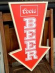 画像1: dp-171206-55 Coors / 1980's Plastic Sign