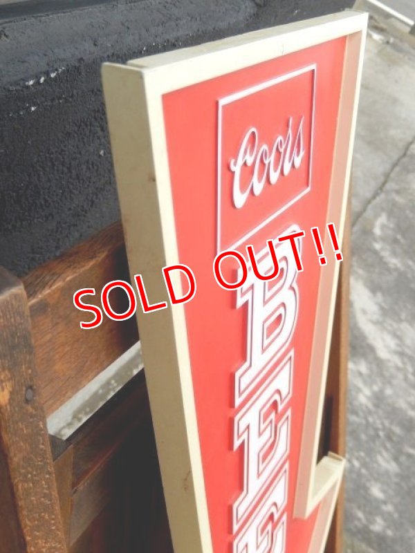 画像5: dp-171206-55 Coors / 1980's Plastic Sign