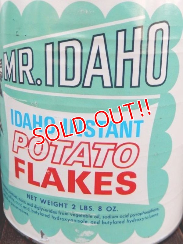画像3: dp-171206-61 Mr.IDAHO / Vintage Instant Potato Flakes Can