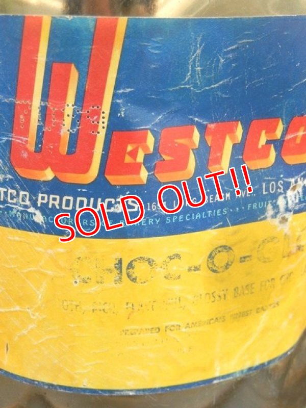 画像3: dp-171206-61 Westco Choc-O-Glo / 1960's Vintage Tin Can