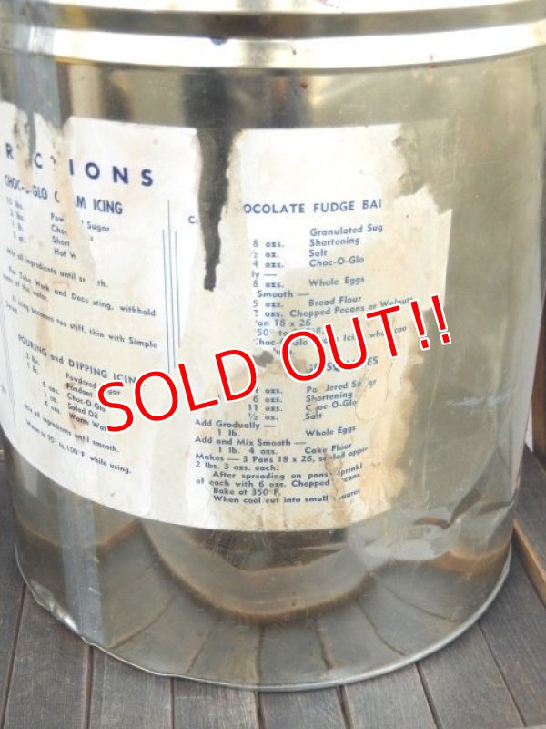 画像4: dp-171206-61 Westco Choc-O-Glo / 1960's Vintage Tin Can