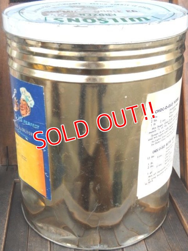 画像6: dp-171206-61 Westco Choc-O-Glo / 1960's Vintage Tin Can
