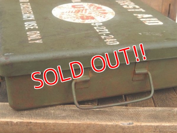 画像4: dp-180201-13 1940's U.S.FIRST AID KIT BOX