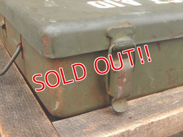 画像8: dp-180201-13 1940's U.S.FIRST AID KIT BOX