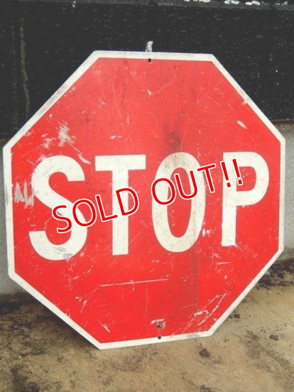 画像2: dp-180201-04 STOP Road Sign