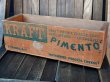 画像2: dp-180201-21 KRAFT / Vintage Cheese Wood Box
