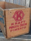 画像3: dp-180201-21 KRAFT / Vintage Cheese Wood Box