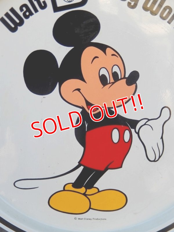画像2: ct-180201-80 Walt Disney World / Mickey Mouse 1970's Tin Tray
