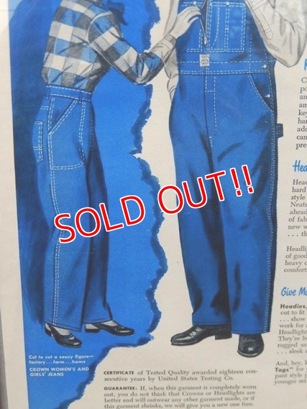 画像3: dp-180201-17 Crown-Headlight / 1950's AD