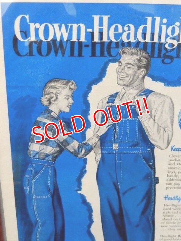 画像2: dp-180201-17 Crown-Headlight / 1950's AD