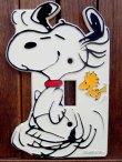 画像1: ct-180201-09 Snoopy / 1970's Switch Cover