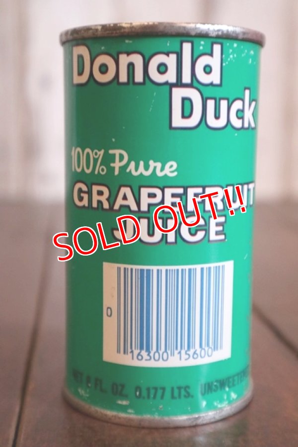 画像3: ct-180201-98 Donald Duck / 1960's-1970's Grapefruit Juice Can