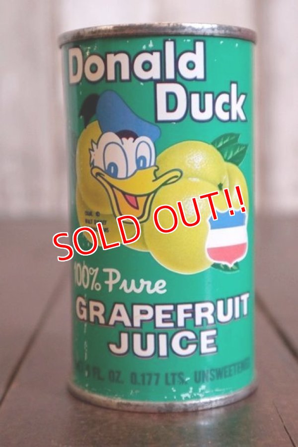 画像1: ct-180201-98 Donald Duck / 1960's-1970's Grapefruit Juice Can