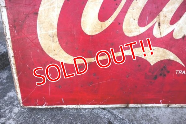 画像8: dp-180201-38 Coca Cola / 1960's Metal Sign