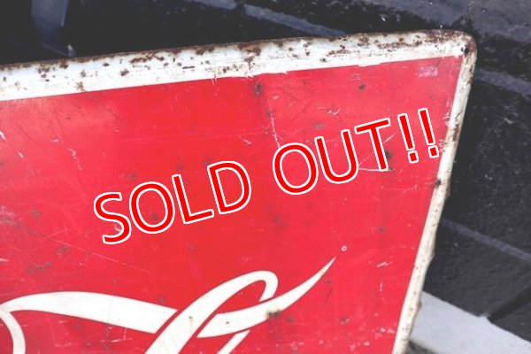 画像5: dp-180201-38 Coca Cola / 1960's Metal Sign