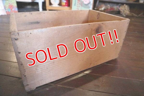 画像4: dp-180110-11 Vintage Wood Box