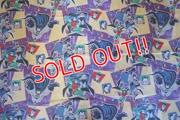 画像2: ct-180201-94 Batman & Robin / 1995 Flat Sheet (Twin size)