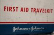 画像2: dp-180302-02 Johnson & Johnson / 1950's First Aid Kit Box