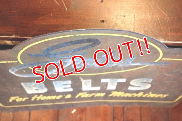 画像8: dp-180302-36 Gates Belt / Vintage Metal Sign