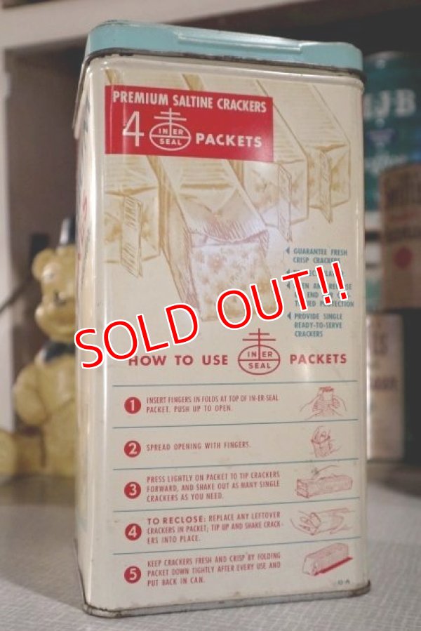 画像3: dp-180302-24 Nabisco / Premium Saltine Crackers 1960's-1970's Tin Can
