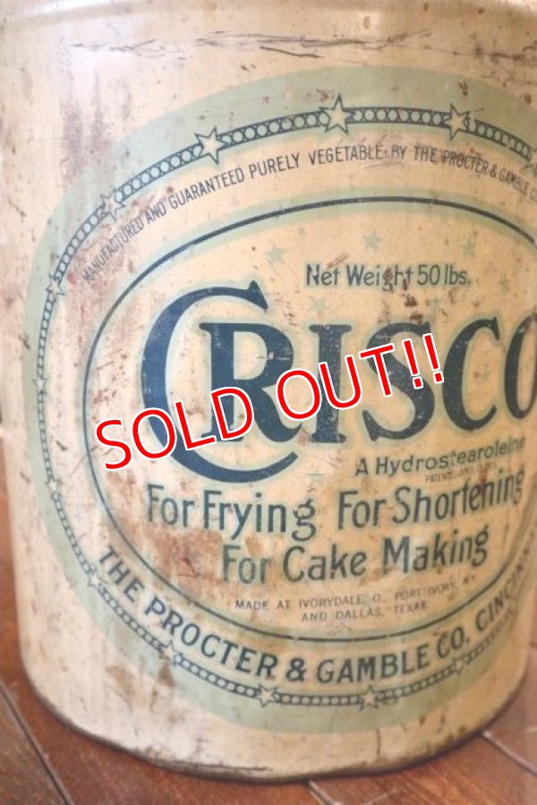 画像3: dp-180302-23 CRISCO / 1950's Shortening Can