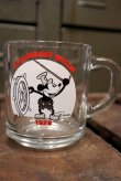 画像1: gs-141217-08 Mickey Mouse / Anchor Hocking 1970's Mug "Steamboart Willie"