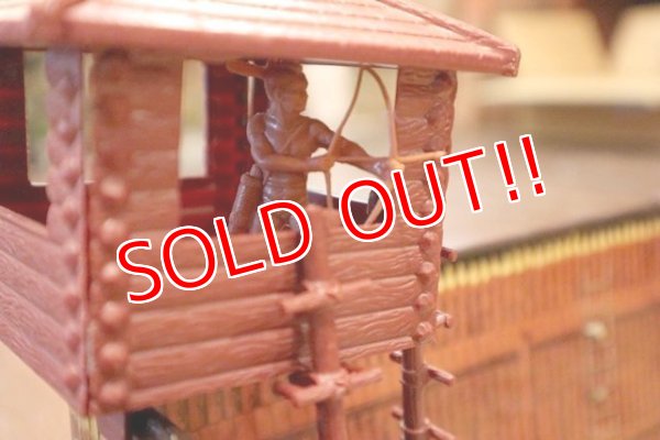 画像11: dp-171206-36 MARX / 1968 Fort Apache Play Set