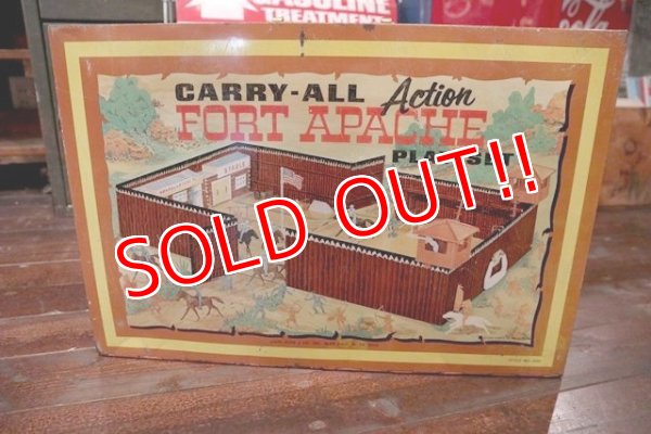 画像12: dp-171206-36 MARX / 1968 Fort Apache Play Set