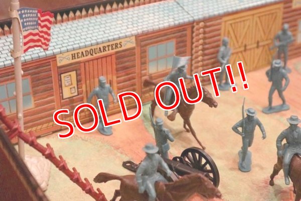 画像3: dp-171206-36 MARX / 1968 Fort Apache Play Set