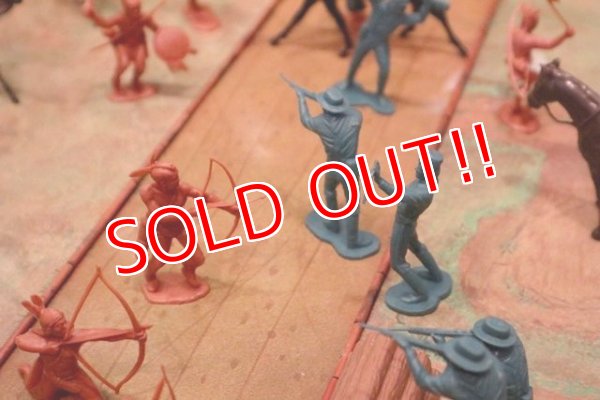 画像4: dp-171206-36 MARX / 1968 Fort Apache Play Set