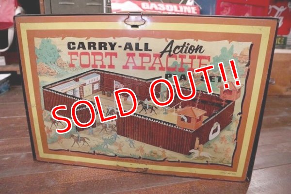 画像2: dp-171206-36 MARX / 1968 Fort Apache Play Set