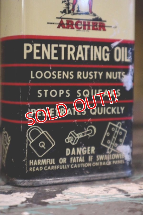 画像3: dp-180302-01 Archer / 1950's Penetrating Oil Can